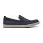 SAPATO MOCASSIM MASCULINO CASUAL EM COURO AZUL