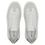 TÊNIS MASCULINO CASUAL EM COURO BRANCO