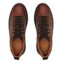 TÊNIS MASCULINO CASUAL EM COURO MARROM