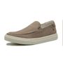 SAPATO MOCASSIM MASCULINO CASUAL EM COURO CINZA COM CONFORTO