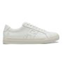 TÊNIS MASCULINO CASUAL EM COURO BRANCO COM CONFORTO