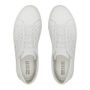 TÊNIS MASCULINO CASUAL EM COURO BRANCO COM CONFORTO