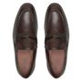 SAPATO LOAFER MASCULINO SOCIAL EM COURO MARROM COM CONFORTO