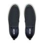 SLIP-ON MASCULINO CASUAL EM COURO AZUL