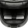 MOCHILA PORTA NOTEBOOK MASCULINA EM COURO COM RODINHAS PRETO