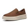 SLIP-ON MASCULINO CASUAL EM COURO MARROM