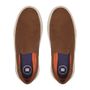 SLIP-ON MASCULINO CASUAL EM COURO MARROM