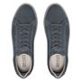 TÊNIS MASCULINO CASUAL EM COURO AZUL COM CONFORTO