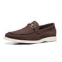 SAPATO LOAFER MASCULINO CASUAL EM COURO MARROM