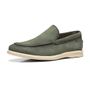 SAPATO MOCASSIM MASCULINO CASUAL EM COURO VERDE