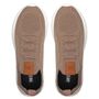 TÊNIS MASCULINO CASUAL EM TECIDO KNIT MARROM