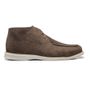 BOTA MASCULINA CASUAL EM COURO MARROM