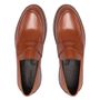 SAPATO LOAFER MASCULINO CASUAL EM COURO MARROM