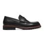 SAPATO LOAFER MASCULINO CASUAL EM COURO PRETO