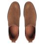 BOTA CHELSEA MASCULINA CASUAL EM COURO MARROM