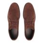 BOTA MASCULINA CASUAL EM COURO MARROM