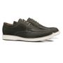 SAPATO DERBY MASCULINO CASUAL EM COURO VERDE