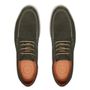 SAPATO DERBY MASCULINO CASUAL EM COURO VERDE