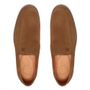 SAPATO MOCASSIM MASCULINO CASUAL EM COURO MARROM