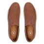 SLIP-ON MASCULINO CASUAL EM COURO MARROM
