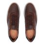 TÊNIS MASCULINO CASUAL EM COURO MARROM 