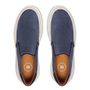 SLIP-ON MASCULINO CASUAL EM COURO AZUL