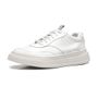 TÊNIS MASCULINO CASUAL EM COURO BRANCO