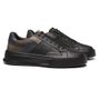 TÊNIS MASCULINO CASUAL EM COURO PRETO