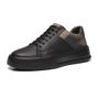 TÊNIS MASCULINO CASUAL EM COURO PRETO
