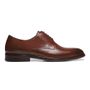  SAPATO DERBY MASCULINO SOCIAL EM COURO MARROM