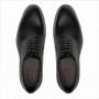  SAPATO DERBY MASCULINO SOCIAL EM COURO PRETO