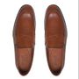  SAPATO LOAFER MASCULINO SOCIAL EM COURO MARROM COM CONFORTO