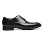 SAPATO DERBY MASCULINO SOCIAL EM COURO PRETO COM CONFORTO