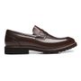 SAPATO LOAFER MASCULINO CASUAL EM COURO MARROM 