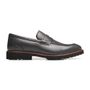 SAPATO LOAFER MASCULINO CASUAL EM COURO CINZA