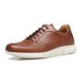 TÊNIS MASCULINO CASUAL EM COURO MARROM 