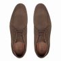  BOTA DERBY MASCULINA CASUAL EM COURO MARROM COM CONFORTO 