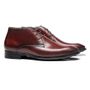 BOTA BATTIATIO DERBY MASCULINA CASUAL EM COURO MARROM COM CONFORTO