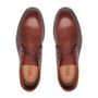 BOTA MASCULINA CASUAL EM COURO MARROM