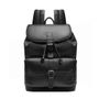 Mochila Porta Notebook Masculina Em Couro Preto
