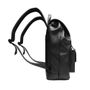 Mochila Porta Notebook Masculina Em Couro Preto