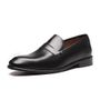 SAPATO LOAFER MASCULINO SOCIAL EM COURO PRETO COM CONFORTO