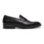  SAPATO LOAFER MASCULINO SOCIAL EM COURO PRETO COM CONFORTO