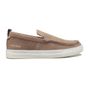  SAPATO MOCASSIM MASCULINO CASUAL EM COURO MARROM COM CONFORTO