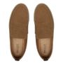  SAPATO MOCASSIM MASCULINO CASUAL EM COURO MARROM COM CONFORTO