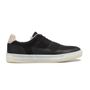 TÊNIS MASCULINO CASUAL EM COURO PRETO COM CONFORTO