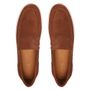 SAPATO MOCASSIM MASCULINO CASUAL EM COURO MARROM