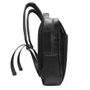 MOCHILA PORTA NOTEBOOK MASCULINA EM COURO PRETO