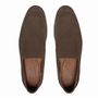 SAPATO MOCASSIM MASCULINO CASUAL EM COURO MARROM COM CONFORTO