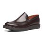 SAPATO MOCASSIM MASCULINO CASUAL EM COURO MARROM 